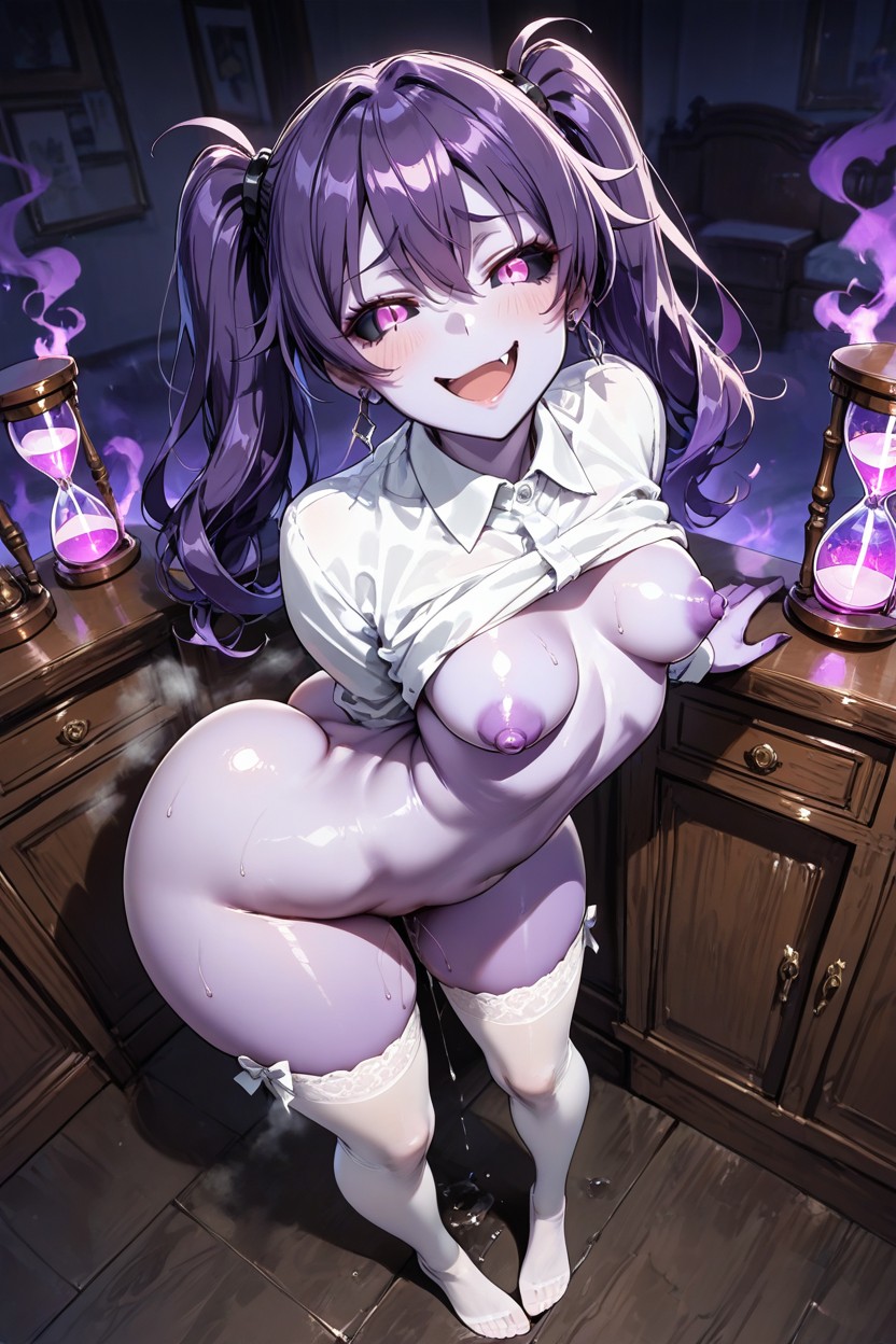 Puffy Nipples, Arched Back, Ear Legwear Hentai AI Porn