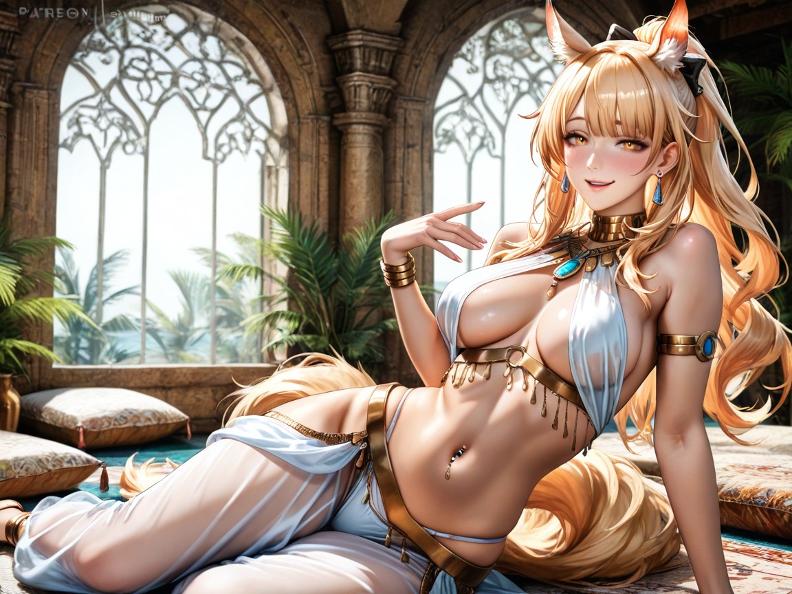 Hard Shadow, Standing, Perfect Anatomy Hentai AI Porn