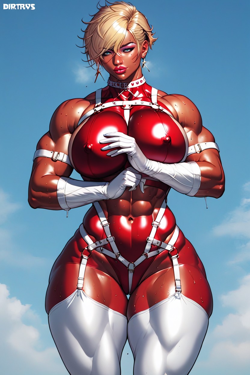 Massive Ass, Abs, Horny Hentai AI Porn