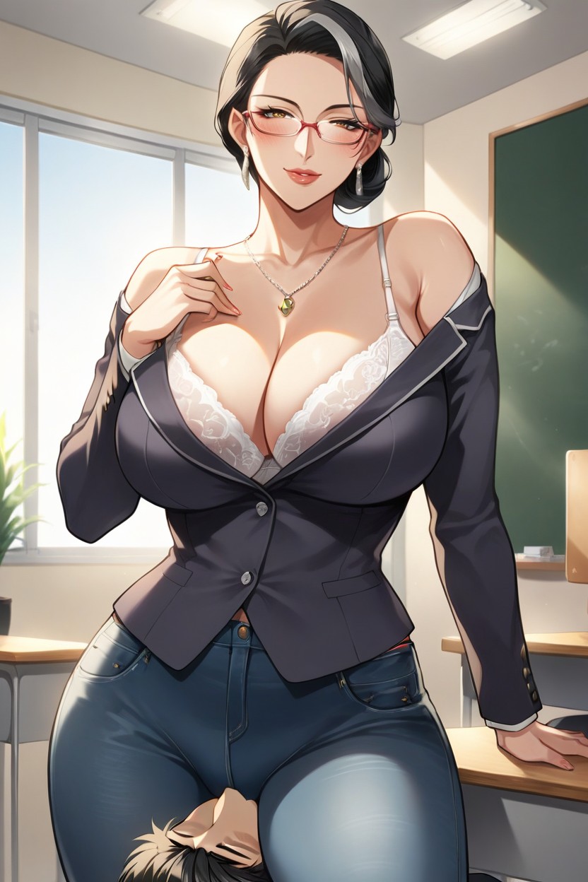 Thong, Fat, Teacher Hentai AI Porn