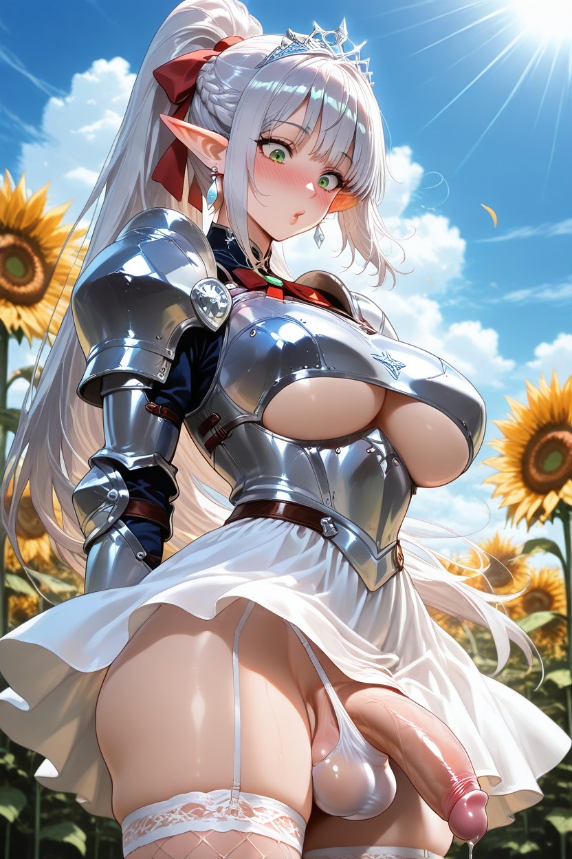 Campo De Girasoles, 1 Persona, Detailed Hentai IA