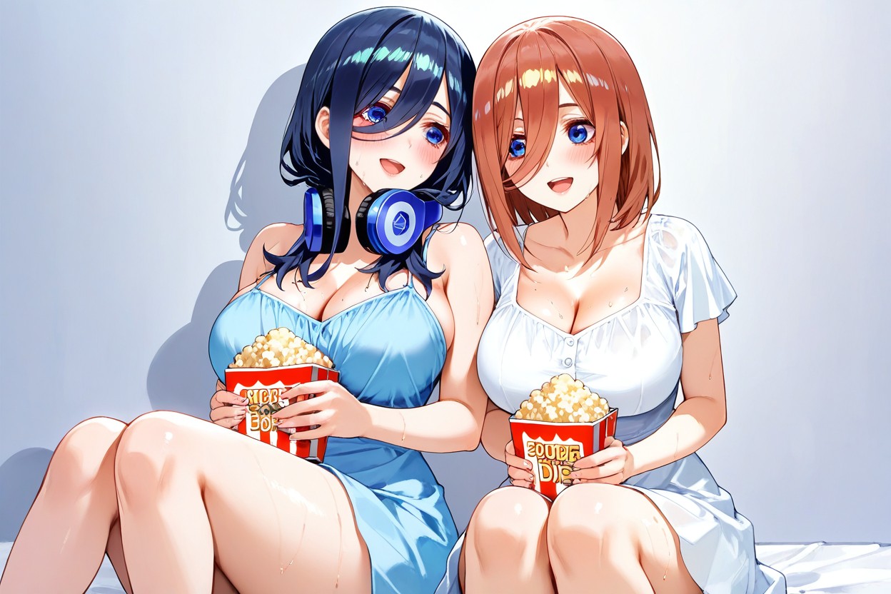High Resolution, Raiha Uesugi Have Medium Ass, Wearing Summer Dresses Porno IA Hentai