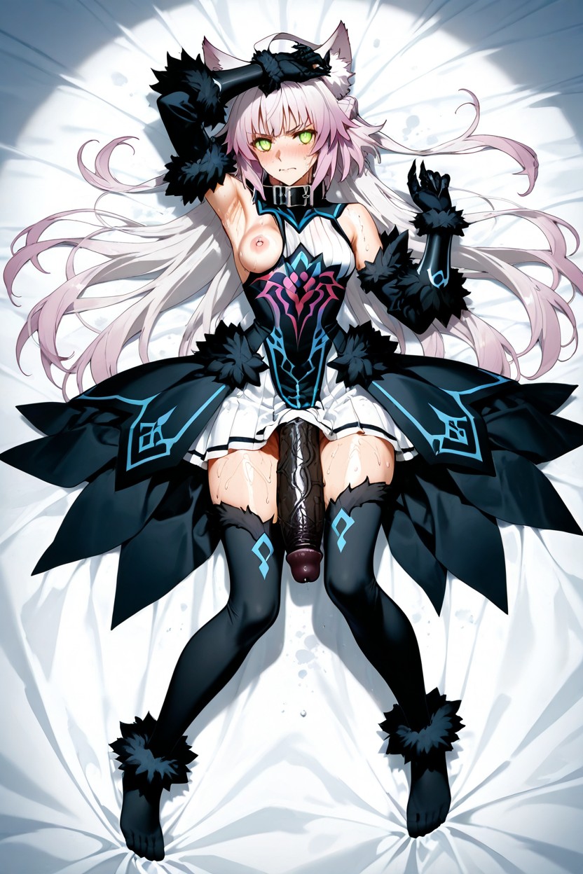 Green Eyes, Perfect Sexy Figure, Excessive Sweating Hentai AI Porn