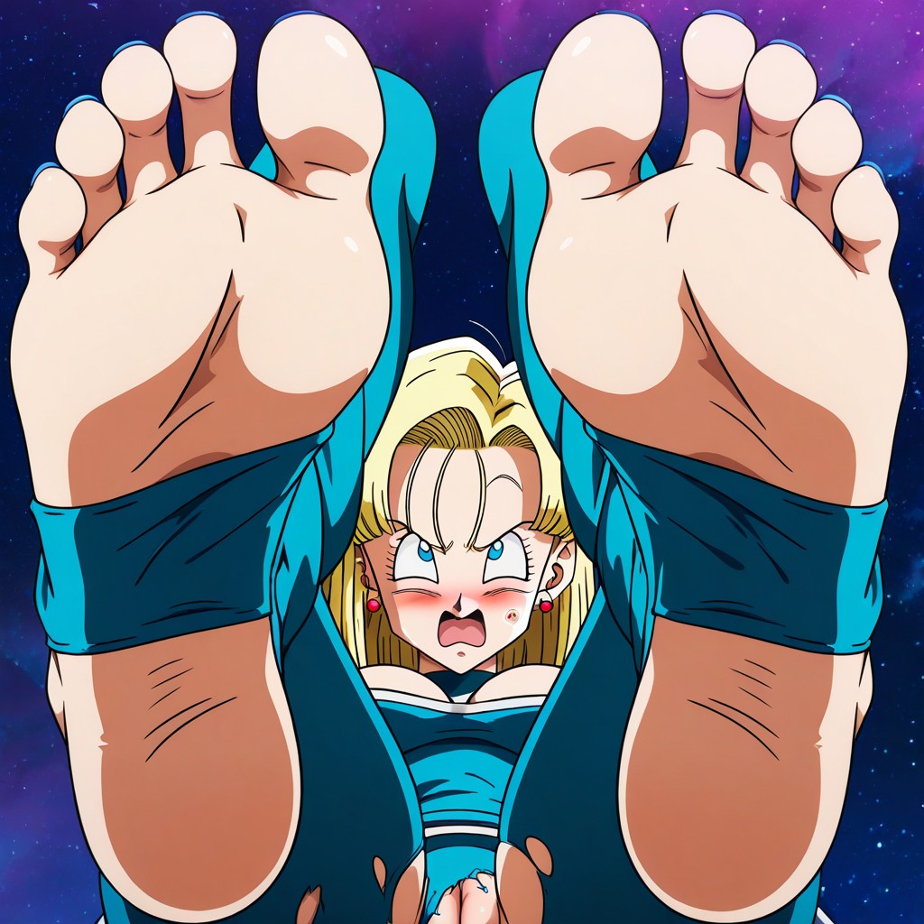 Shocked, Foot Focus, Bottom Up Hentai AI Porn
