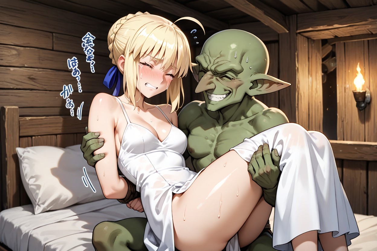 Skinny, Bald Goblin, 25+ Hentai AI Porn