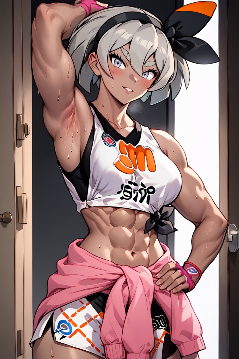 Arched Back, Body In Frame, Bea Hairtcut Hentai AI Porn