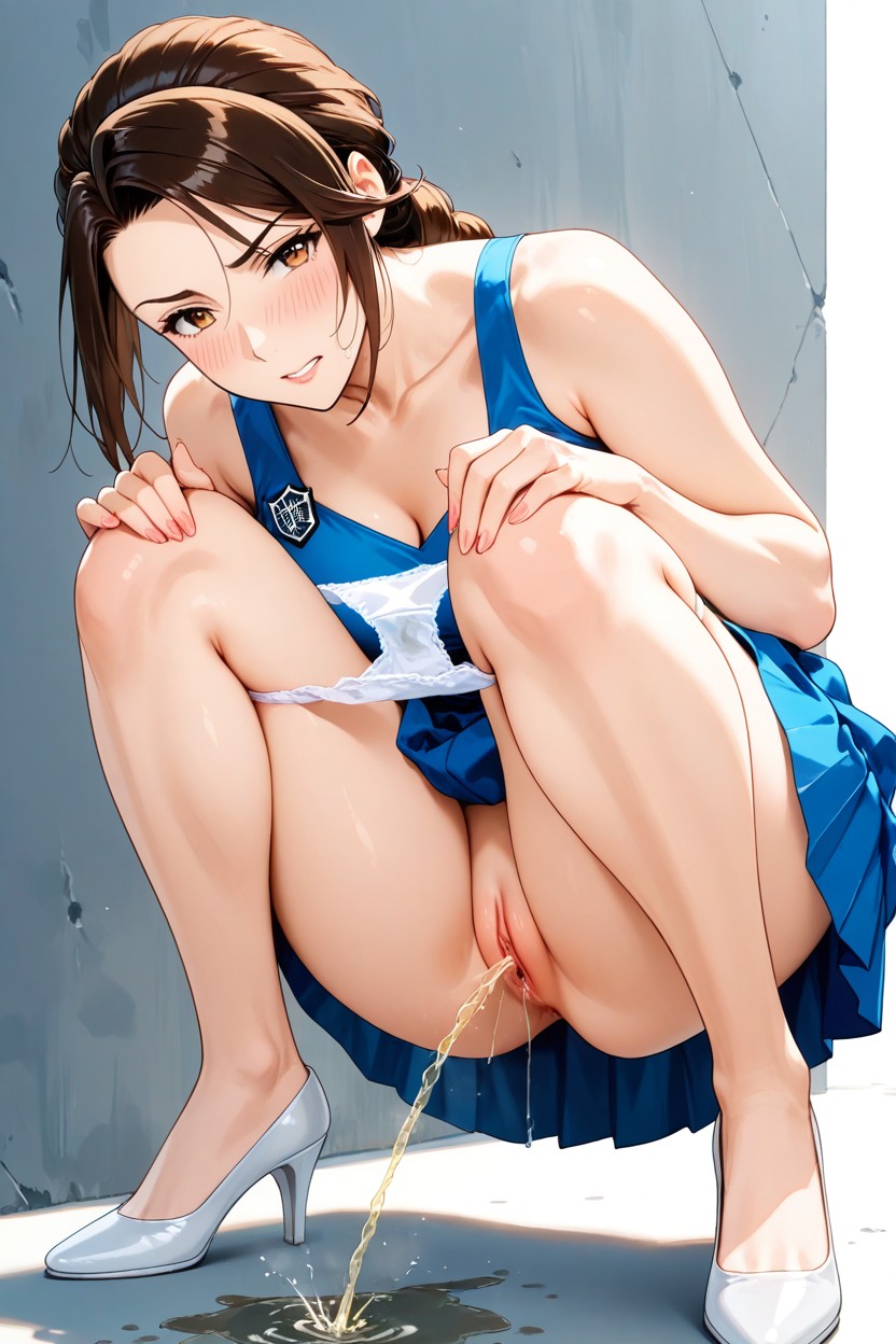 Naked, Skinny, Modest Lara Croft Hentai AI Porn