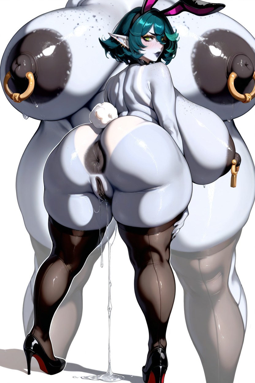 Giant Massive Gigantic Breasts, Looking At Viewer, Full Body Hentai AI Porn