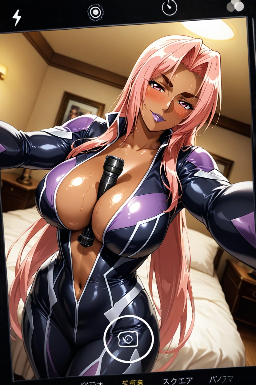 Official Knight Bodysuit, Cute, Soft Blush Hentai AI Porn