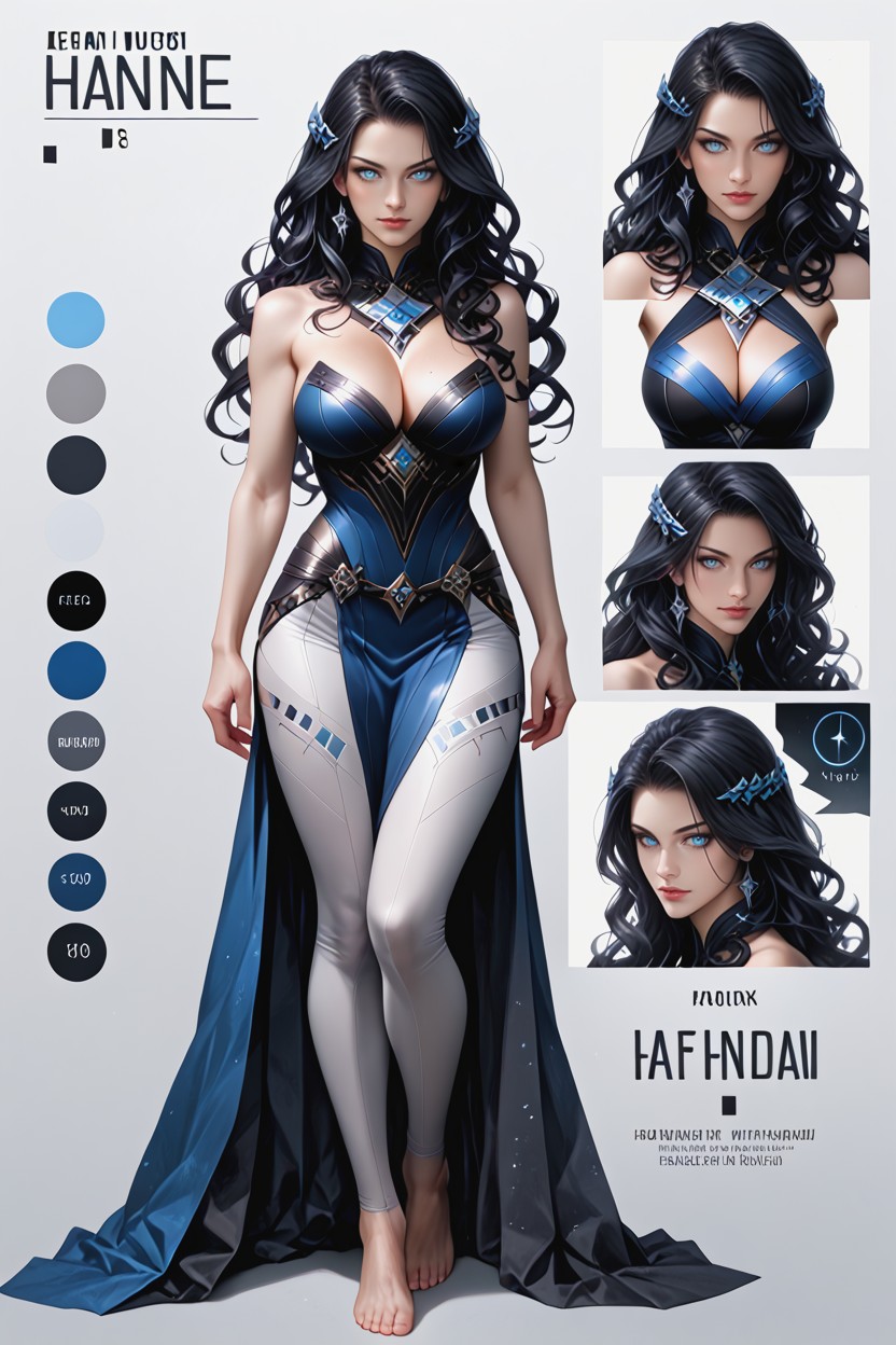 Realistic Proportions, Boudir Stats, Battle Mode Hentai AI Porn