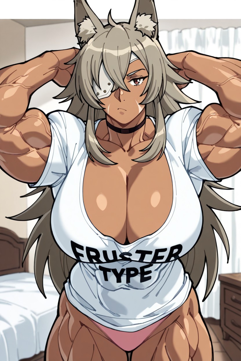 Front View, Female, No Bra Hentai AI Porn