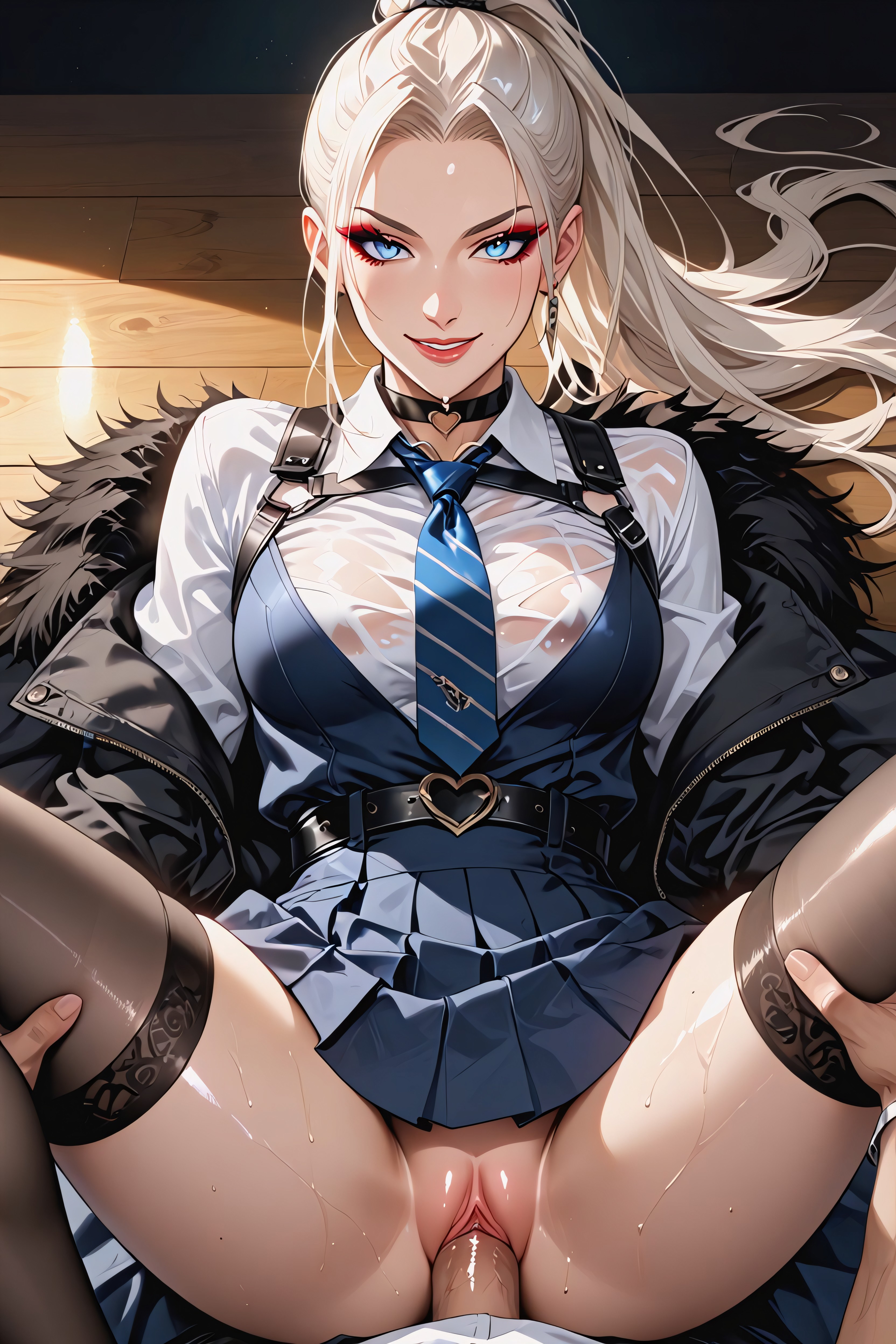 25+, Oiled Up, Suggestive Hentai AI Porn