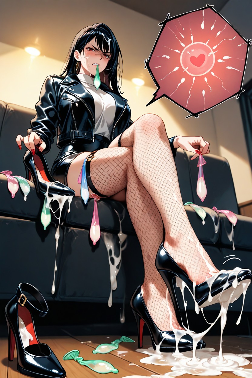 Huge Amount Of Cum, Cum On Mouth, Excessive Cum Hentai AI Porn