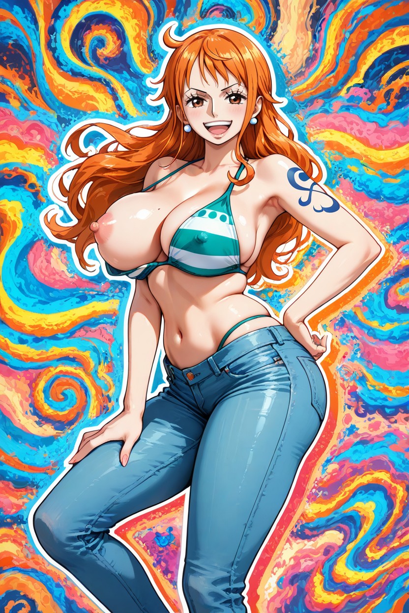 18+, Nami From One Piece, Uncensored Hentai AI Porn