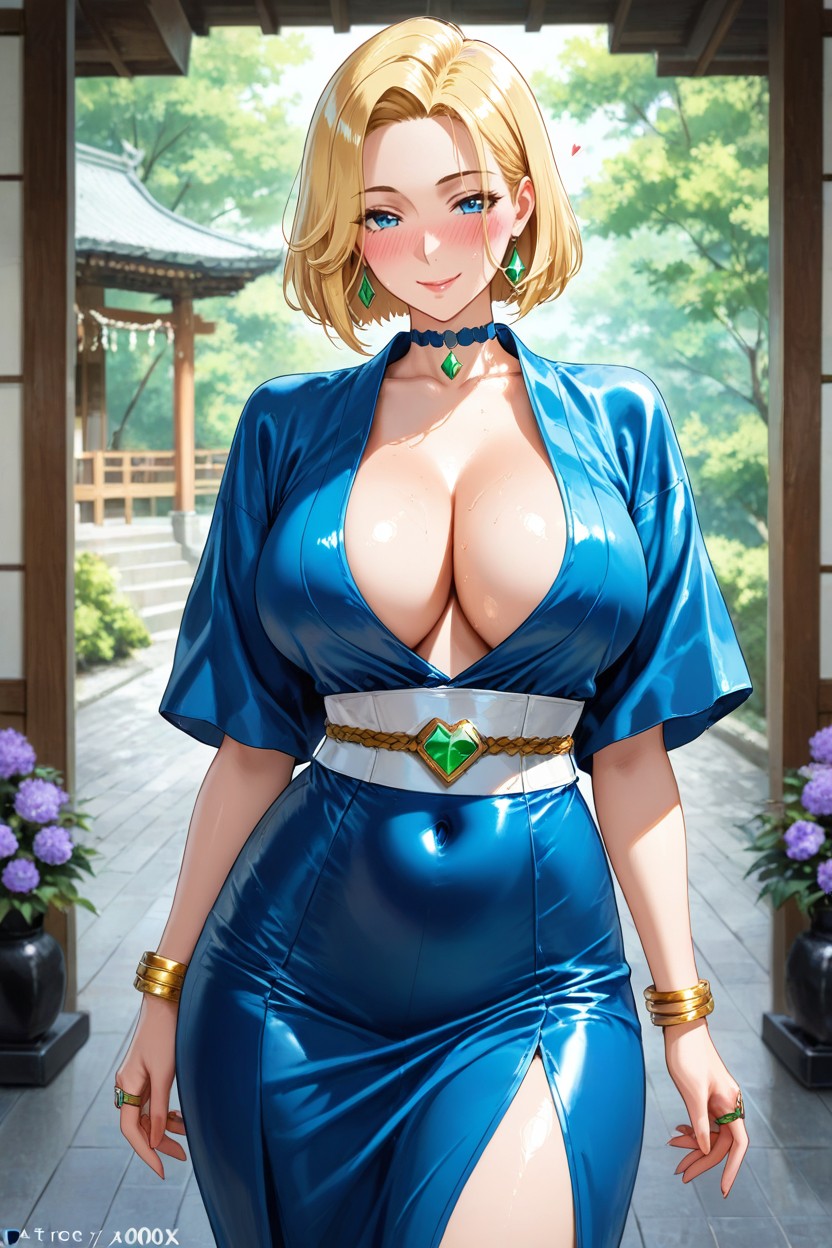 Horny, Rings, Blonde Hair Hentai AI Porn