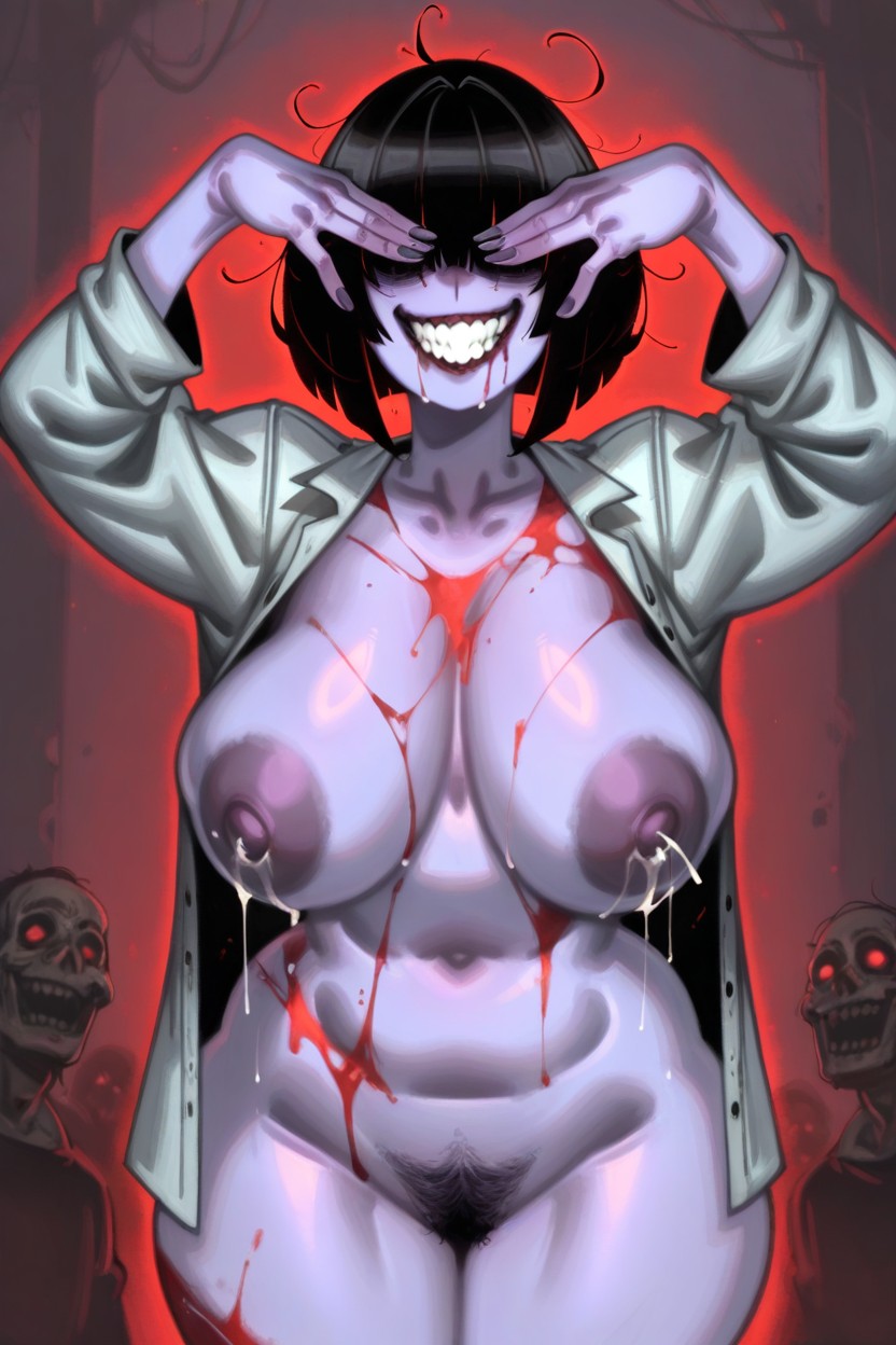 Jack O' Lantern, Unhinged, Dark Lactation Hentai AI Porn