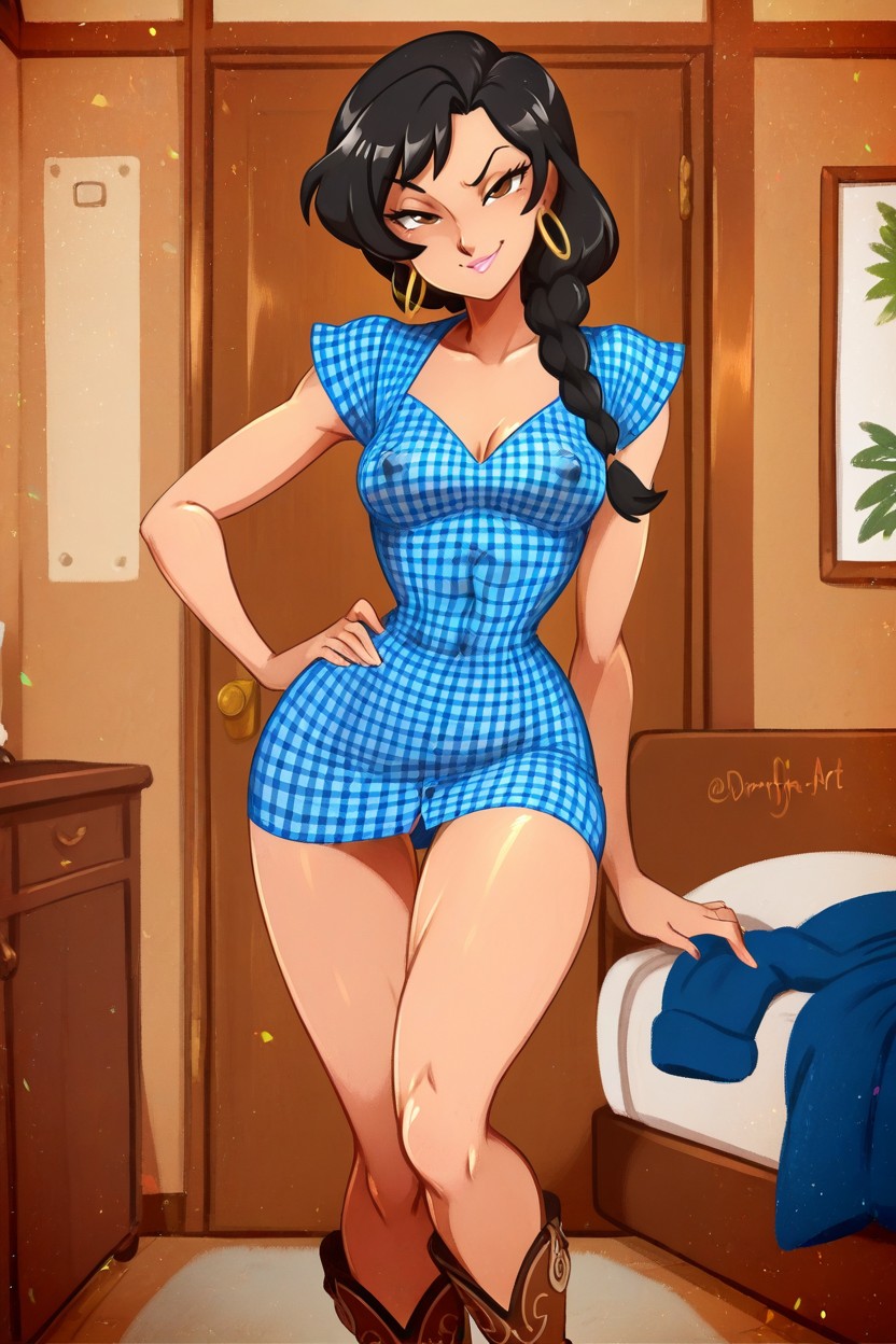 Dwarfism, Maigre, Perfect Thigh Gap Porno IA Hentai