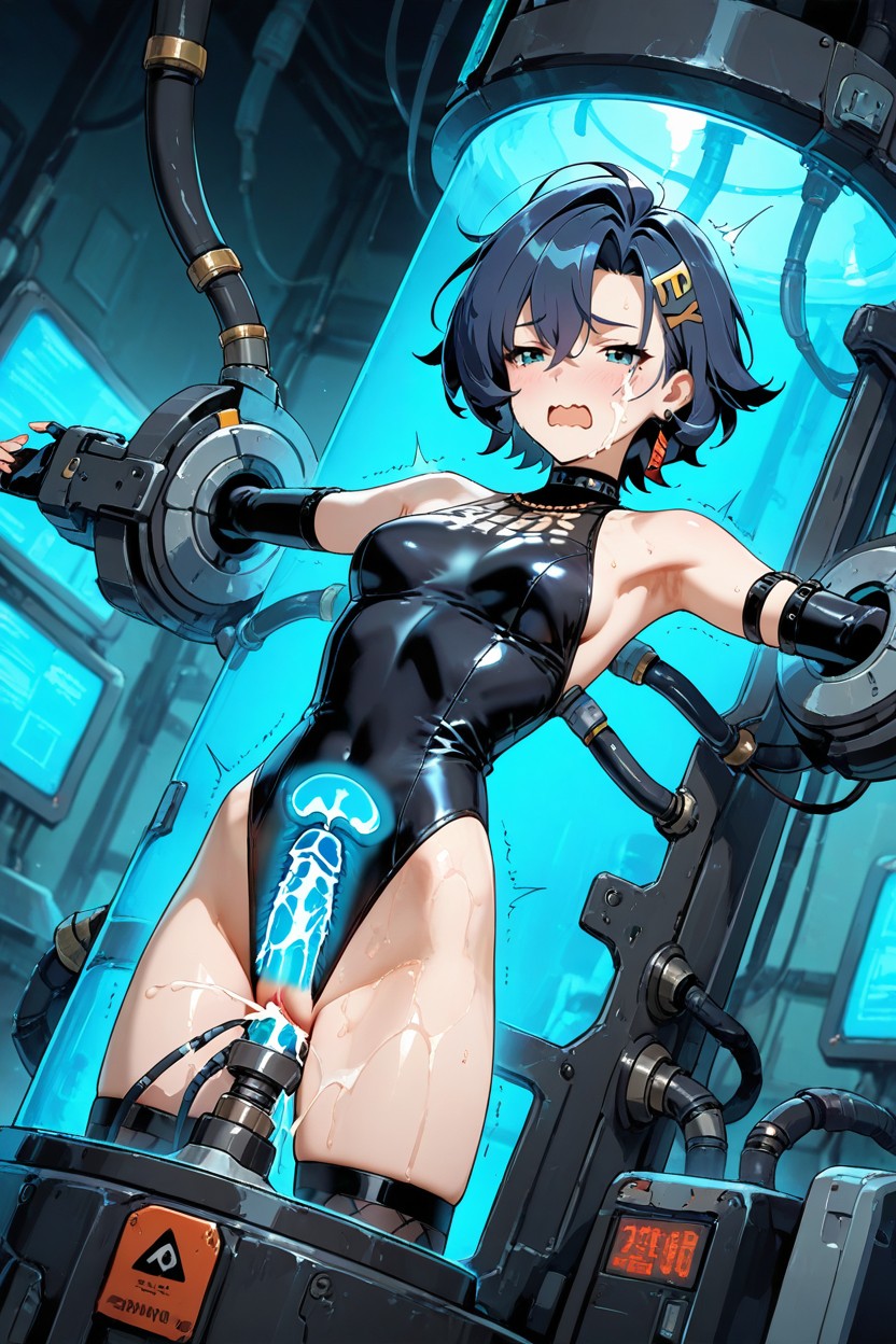 Orgásmica, Oiled, Delgada Hentai IA