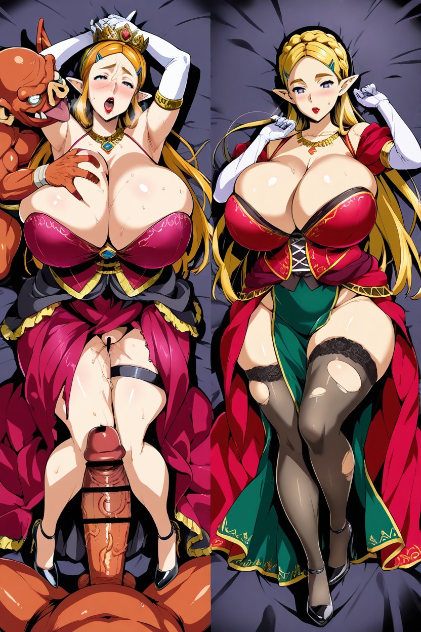 50+, Body, Queen’s Attire ヘンタイAIポルノ