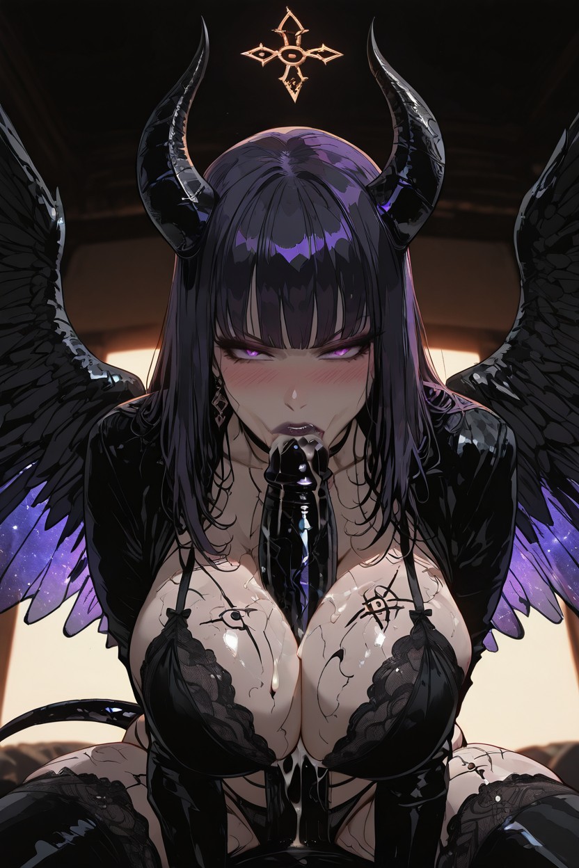 Blacks Purples Golds, 30+, Blush Hentai AI Porn