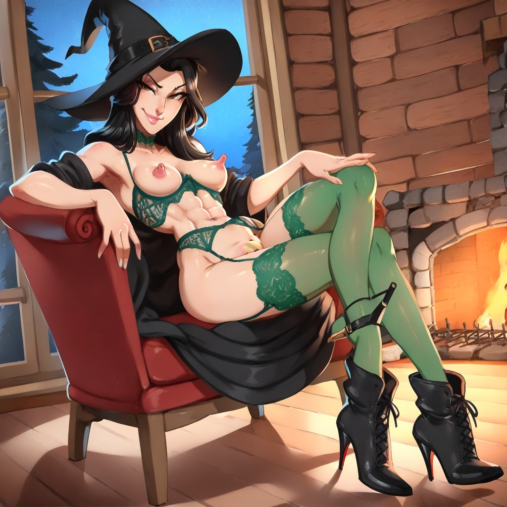 Uhd, Slightly Medium Round Breasts, Slimlegs Porno IA Hentai