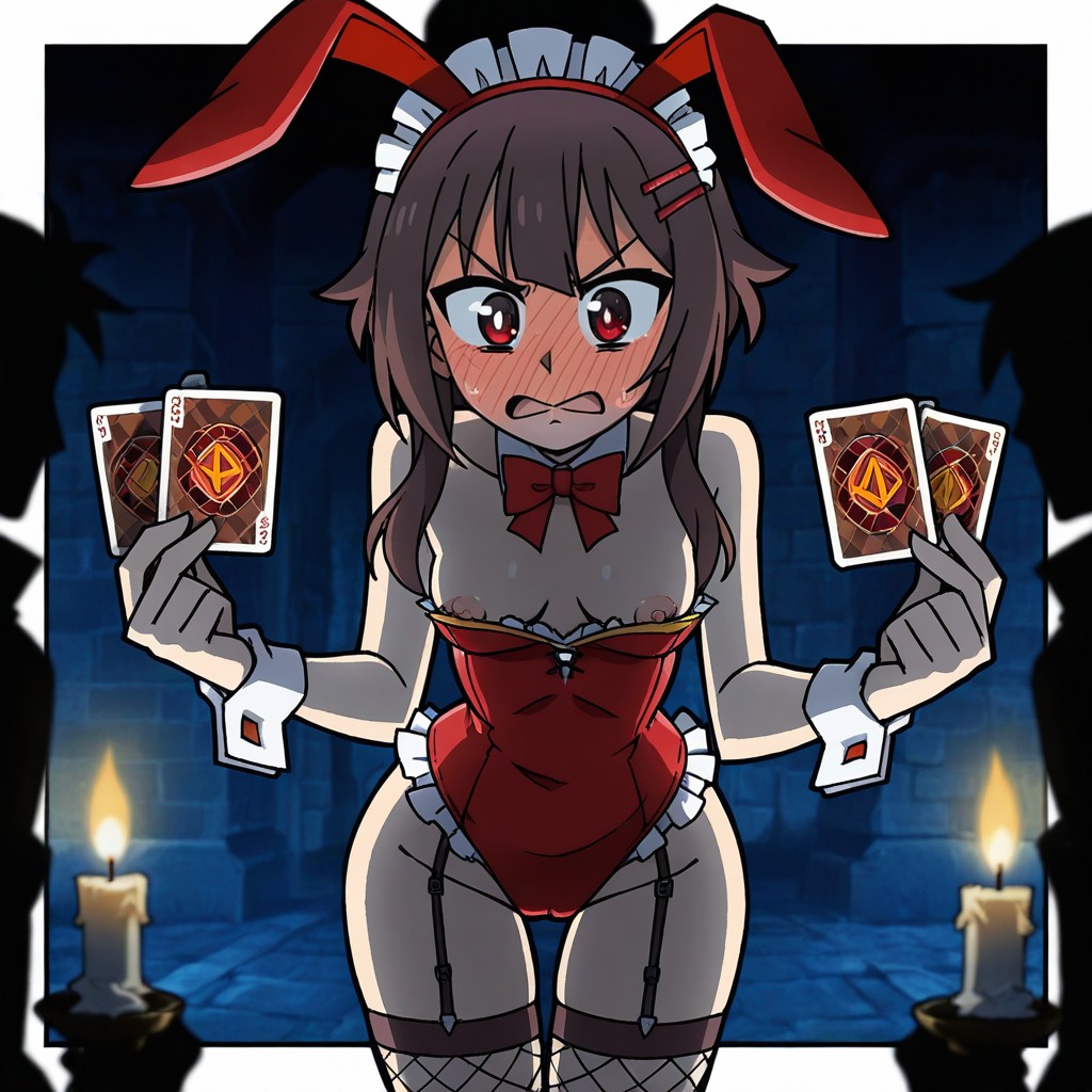 Official Art Style, Candlelight, Gêné Porno IA Hentai