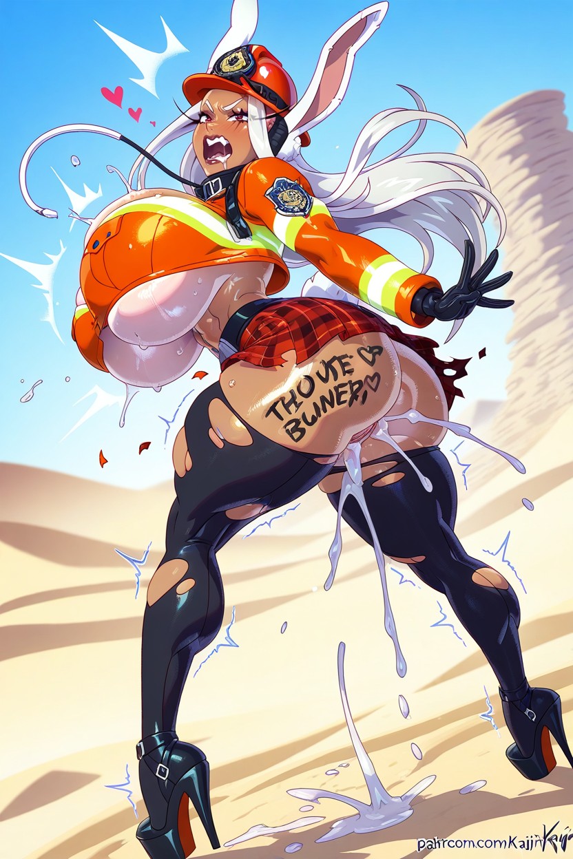 Girl, Trembling Mouth, Shiny Skin Hentai AI Porn