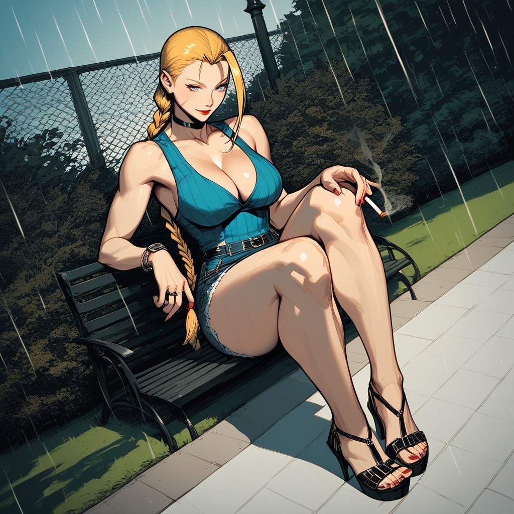 Dutch Angle, Sitting, Sitting Down Hentai AI Porn