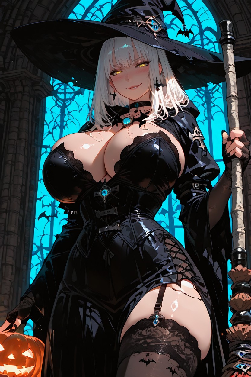 Highly Detailed Fabric Folds, Impossible_waist, Volumetric Lighting Hentai AI Porn