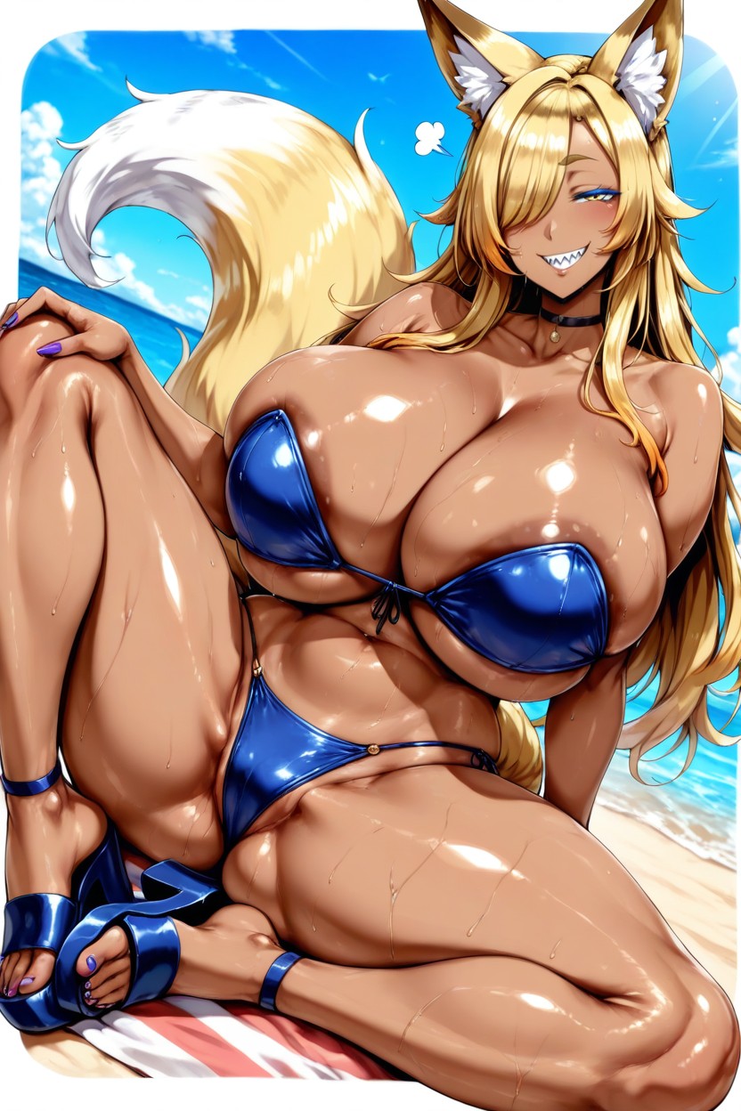 In Heat, Tomboy, Tight Shot Hentai AI Porn