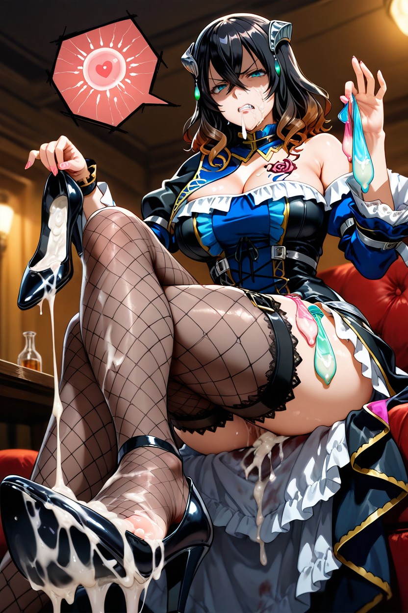 Fertilization X-ray, Cum On Clothes, Eyes Wide In Shock Hentai AI Porn