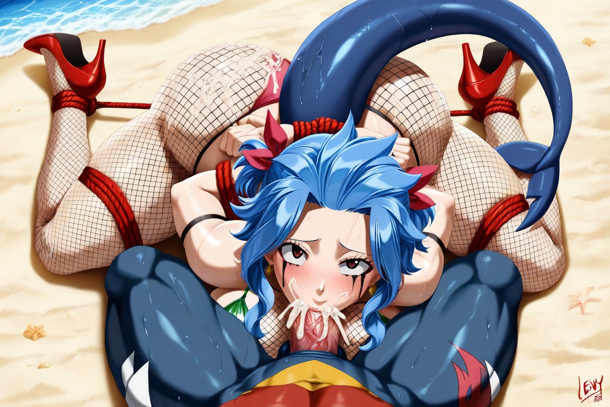 Male Garchomp, Cum On Ass And Breasts, Penis Awe Hentai IA
