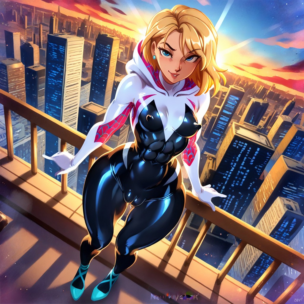 Teal Pointe Shoes, Pink Lips, Large Disney Eyes Hentai AI Porn