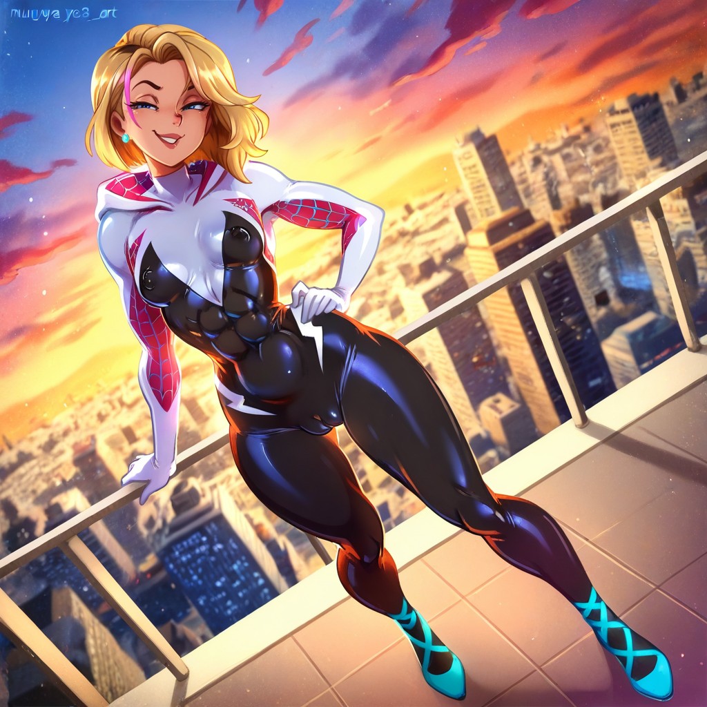 Slimlegs, Pink Lips, Round Shaped Head Hentai IA