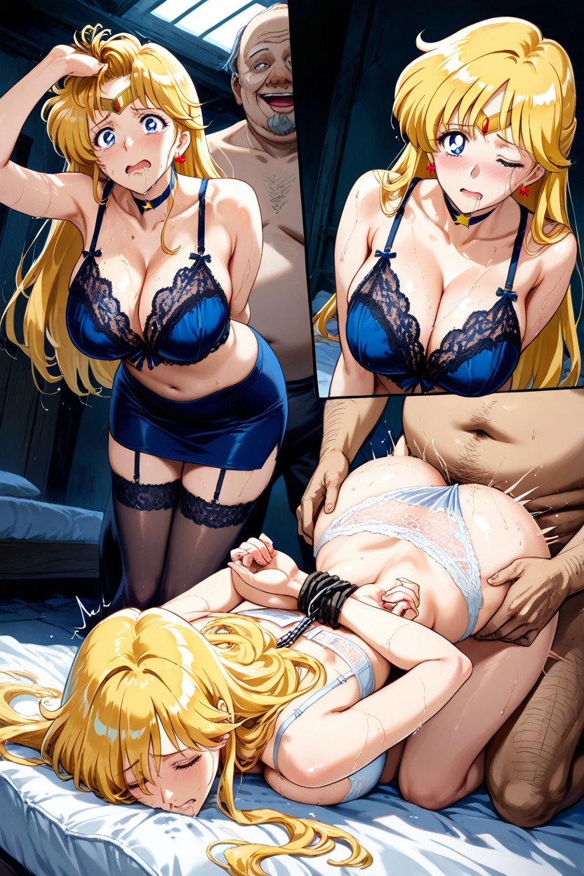 Vaginal Sex, Manga Style, Darkness Room Hentai IA pornografia