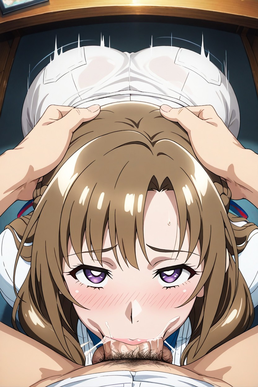 Man Gives Deep Thrusts Up And Down, Is Looking At The Viewer, Extreme Fast Thrusting Motion Movement Hentai AI Porn