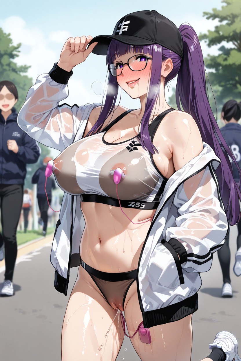 Dripping Pussy, Steamy Body, Glancing Hentai AI Porn