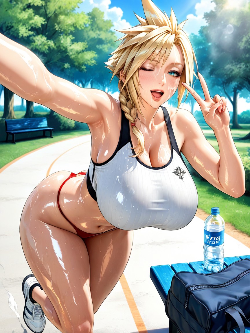 Trees Around, Massive Ass, Perfect Face Hentai AI Porn