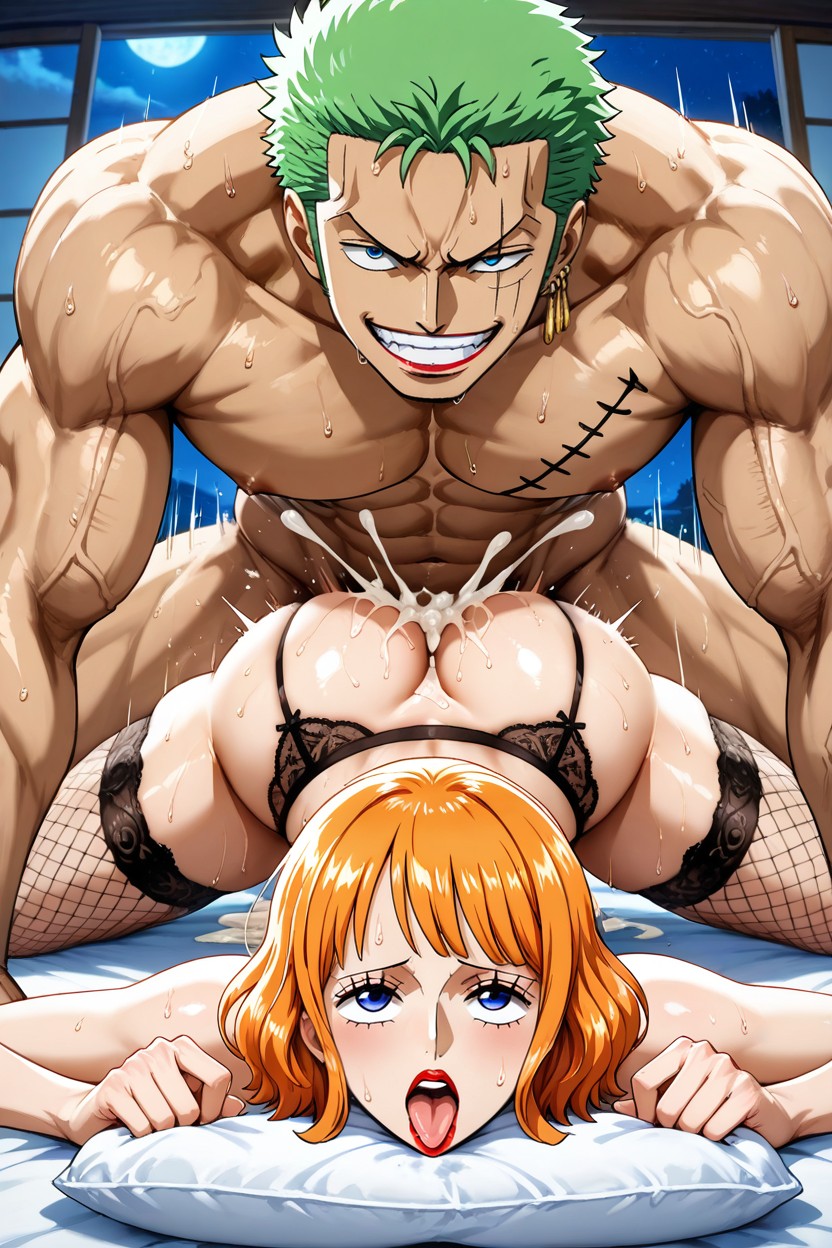 Hyper Detailed, Mirando Al Espectador, Night Hentai IA