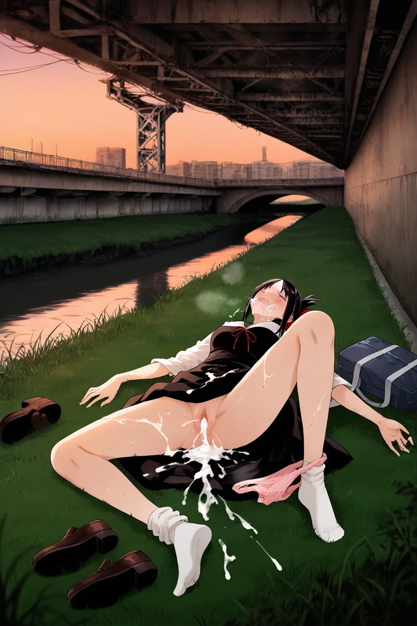Bukkake, Cum Leak, Cum On Face Hentai IA