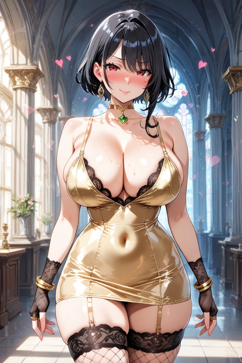 Woman In Love, Hearts In The Air, Looking At The Viewer Porno IA Hentai