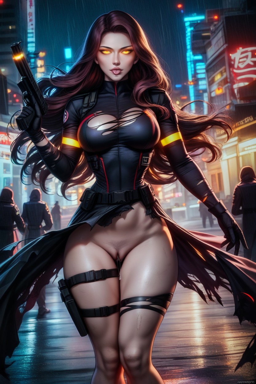 Cinematic Lighting, Elegant Curves, Edge Lighting Hentai AI Porn