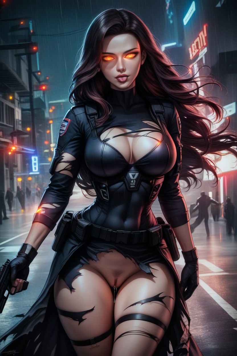 Dramatic Atmosphere, Rim Lighting, Perfect Legs Hentai AI Porn