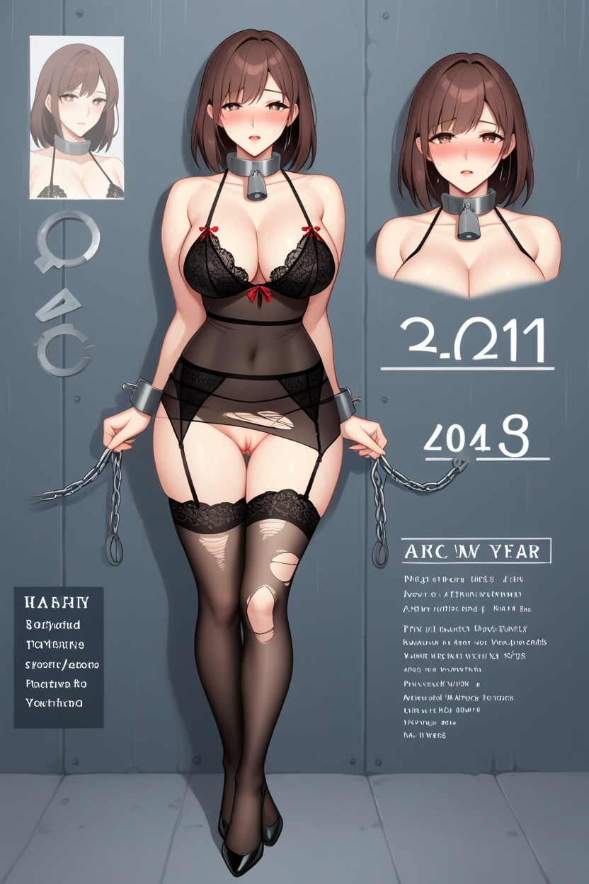 Medium Ass, Full Body, Sweating All Over Hentai AI Porn