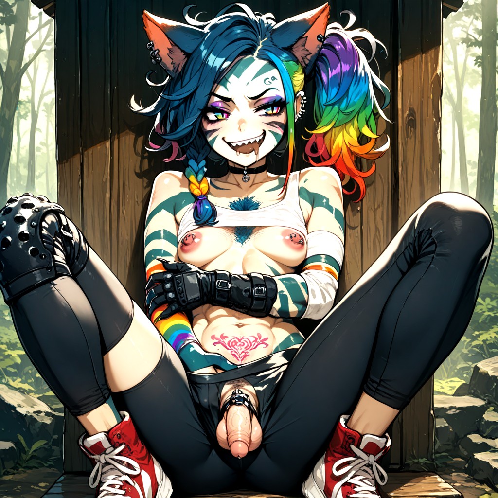 Drool, Shack, Orejas De Gato Hentai IA