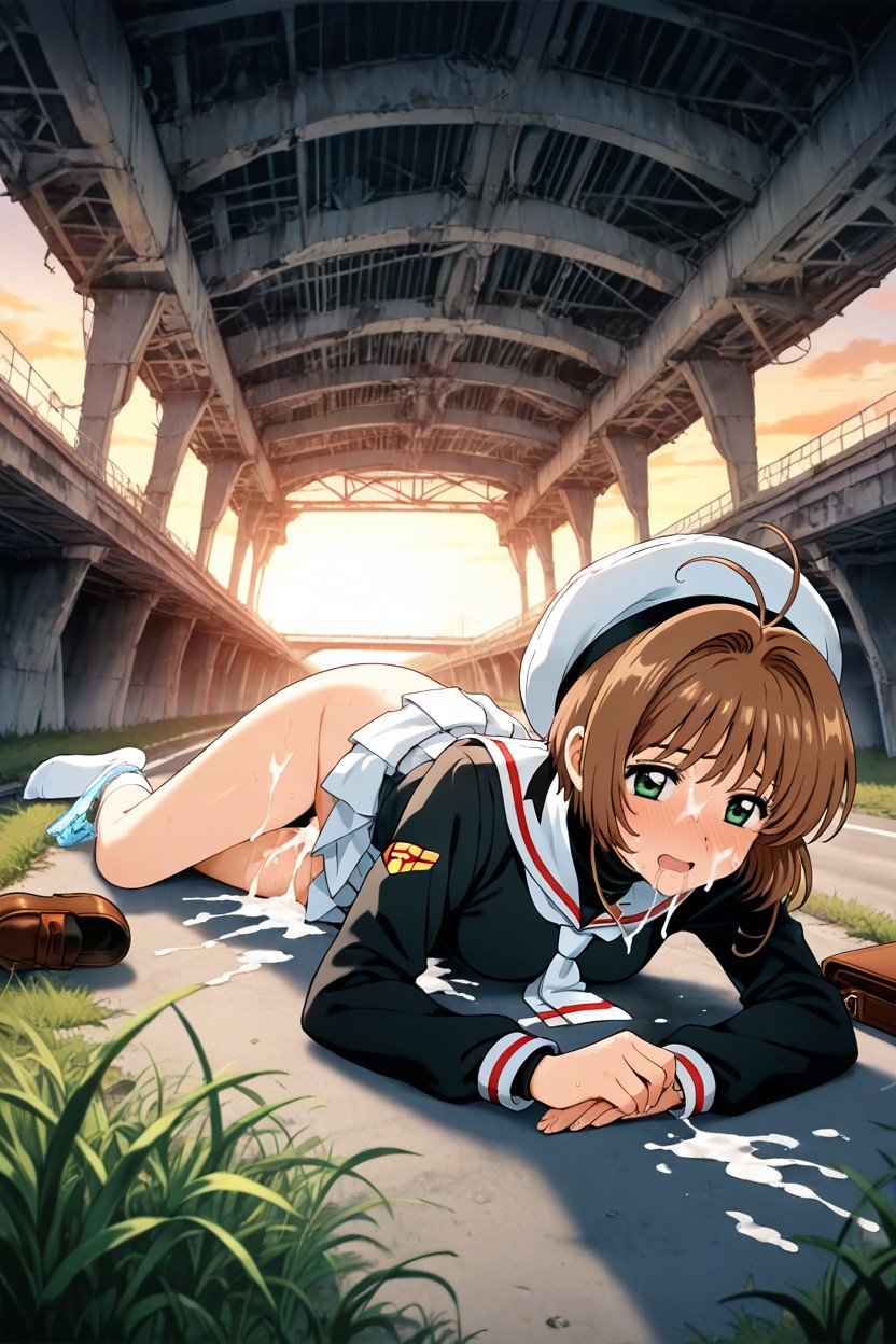 Hair, Antenna Hair, Cum On Pussy Hentai AI Porn