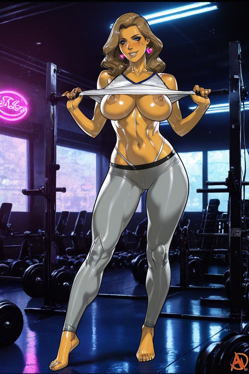 Ganassa Art Style, In Heat, Hard Shadows Hentai IA