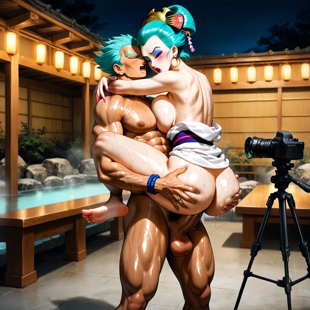 Piel Grasa, Bulma, Desnuda Hentai IA