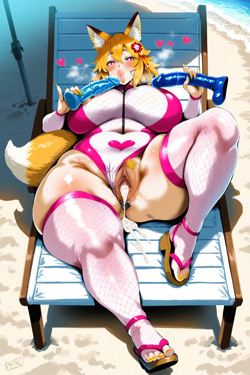Lifted Leg Pose, 25+, Art Style Neisan Hentai AI Porn