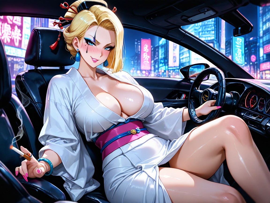 Body, Perfect Tits, Pink Nails Hentai AI Porn